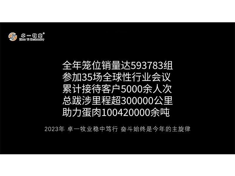 卓一牧業(yè) | 年歲開啟，共赴新程